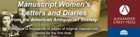 Manuscript Women's Letters and Diaries from the American Antiquarian Society