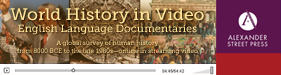 World History in Video: English Language Documentaries